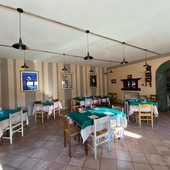 La sala ristorante de Lo Bistrot (cliccare sull'immagine per avviare la gallery)