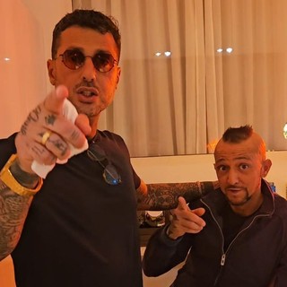 Fabrizio Corona e Piergiorgio Carere