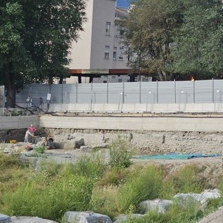 La foto del cantiere dell'ospedale è stata scattata la scorsa settimana da FDI e inviata allegata alla nota stampa