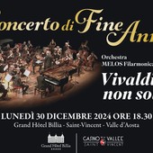 Al Grand Hotel Billia concerto di fine anno con 'Vivaldi...e non solo'