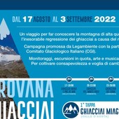 Parte oggi dalla Valle d'Aosta la Carovana dei Ghiacciai 2022