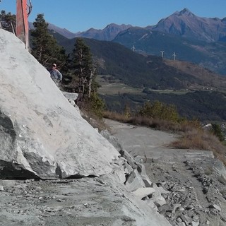 E' Ivan Herin l'autista caduto per 40 metri nella cava di Verrayes