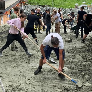 Dopo alluvione; a Cervinia 'la nottata è passata' e si lavora senza sosta