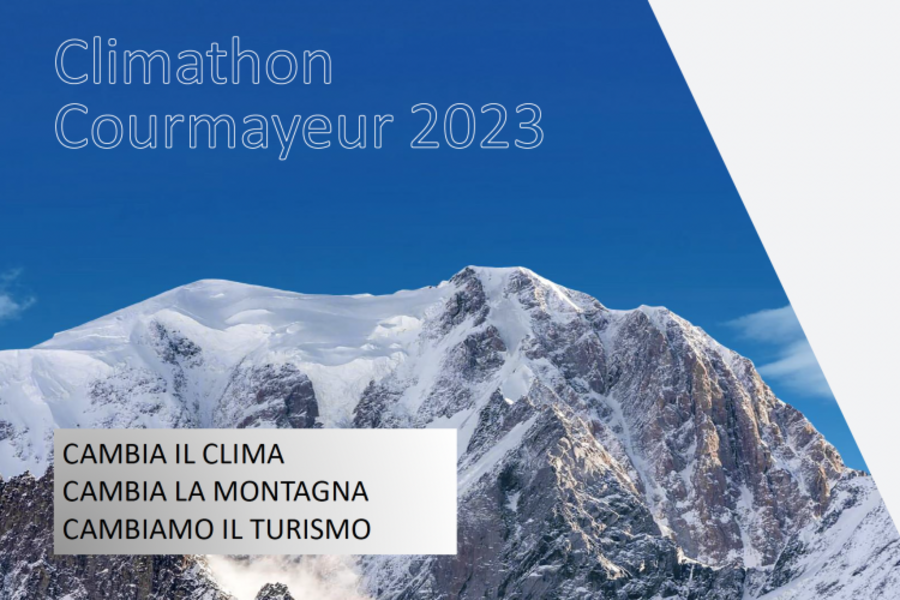 Courmayeur; torna a novembre il Climathon, fucina di progetti ambientali