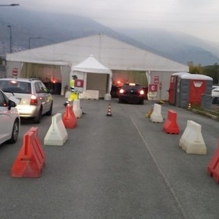 Chiude il drive-in tamponi alla Pepinière di Aosta