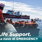 La nave di Emergency è sbarcata ad Aosta