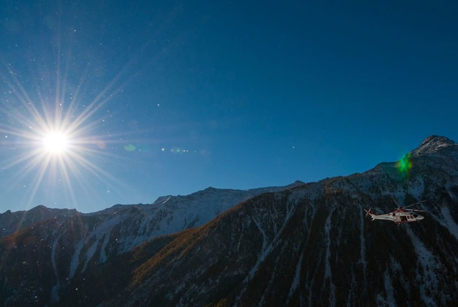 Da novembre il servizio di elisoccorso in Valle termina alle 20