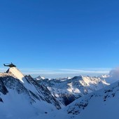 Recuperata sciatrice uscita di pista e finita in zona impervia