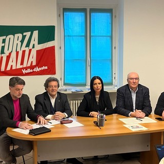 Da sn Christian Ganis, Mauro Baccega, Emily Rini, Pierluigi Marquis e Luca Girasole