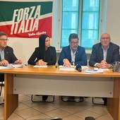 Da sn Mauro Baccega, Emily Rini, Christian Ganis e Pierluigi Marquis