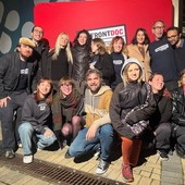 Foto di gruppo per lo staff di Front Doc 2024