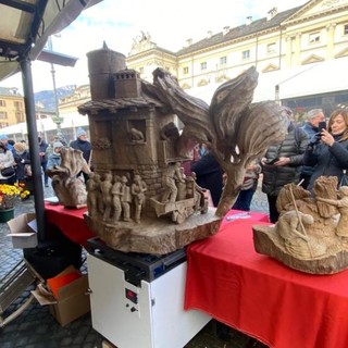 Fiera di Sant'Orso, è un capolavoro la 'Festa dei coscritti' di Guido Diemoz