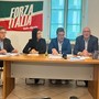 Da sn Mauro Baccega, Emily Rini, Christian Ganis e Pierluigi Marquis