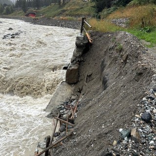 'Dovranno essere ricostruiti i guadi travolti dal Grand Eyvia il 4 settembre a Cogne'