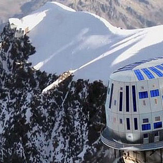 Il rifugio Gouter sul Monte Bianco