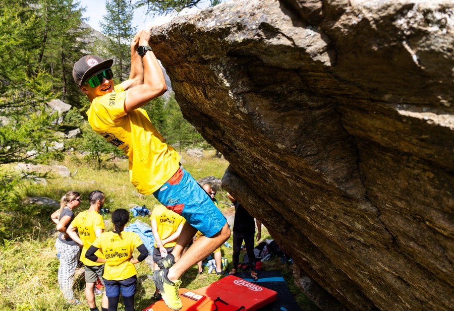 Granpablok, il raduno di bouldering arriva a Cogne