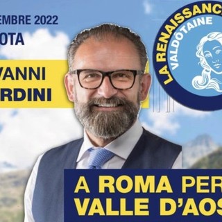 Giovanni Girardini per ridare voce e autorevolezza all'Autonomia valdostana