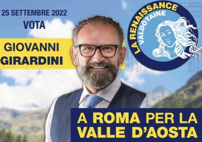 Giovanni Girardini per ridare voce e autorevolezza all'Autonomia valdostana