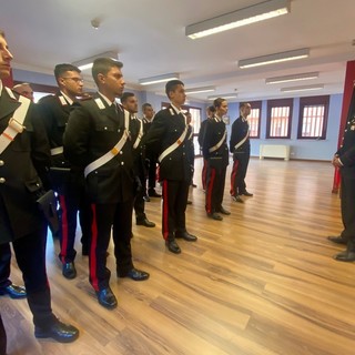 Il generale Antonio Di Stasio ha visitato il Gruppo Carabinieri di Aosta