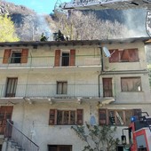 Incendio a Pontboset, evacuata palazzina