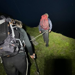 Cinque escursionisti recuperati nella Valgrisa, uno è ferito