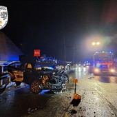 Incidente tra quattro auto in galleria sulla A5 a Chatillon, due feriti