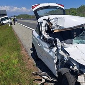 Scontro auto-furgone sulla A5, ferito conducente valdostano