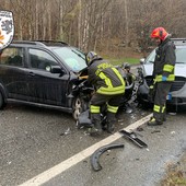 Quattro feriti in un incidente stradale sulla regionale per Valtournenche