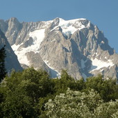 Pilota di parapendio cade in decollo sulle Grandes Jorasses