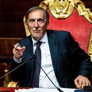 Il Presidente del Senato La Russa a Courmayeur