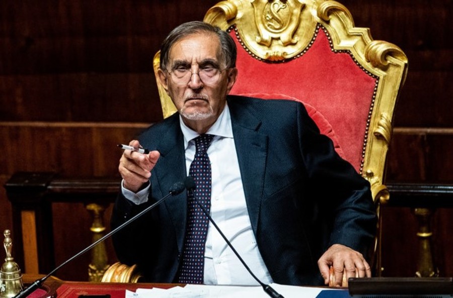 Il Presidente del Senato La Russa a Courmayeur