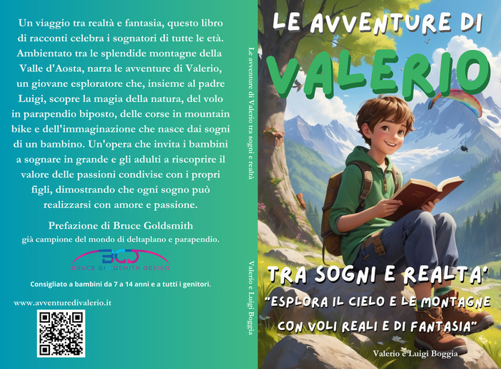 'Le Avventure di Valerio tra sogni e realtà'; Valerio Boggia presenta il suo libro