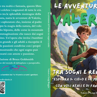 'Le Avventure di Valerio tra sogni e realtà'; Valerio Boggia presenta il suo libro