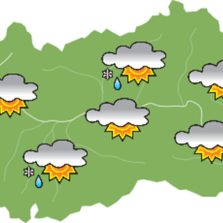 Tempo incerto sulla Valle d'Aosta, ma il sole si riaffaccia domenica