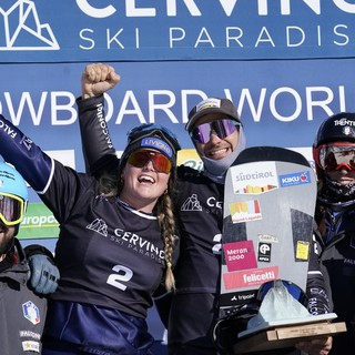 Snowboard cross: CdM, gradino più alto di tutti per Michela Moioli