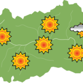 Splenderà ancora il sole su tutta la Valle in questo fine settimana