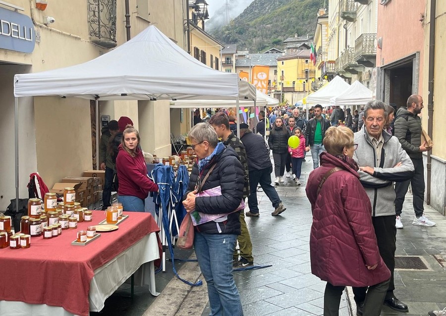 Folla 'gourmand' alla Sagra del Miele (cliccare sull'immagine per avviare la gallery)