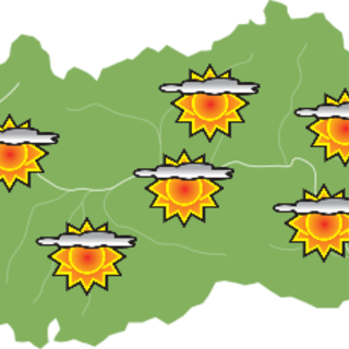 Fine settimana nuvoloso ma non piovoso sulla Valle