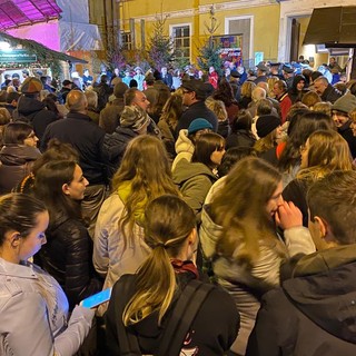 L'inaugurazione del Marché Vert Noel 2022