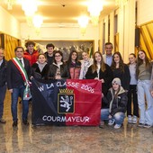 Courmayeur, consegnata maturità civica ai coscritti del 2006