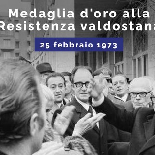 50 anni fa la Valle fu insignita della Medaglia d'oro per la Resistenza