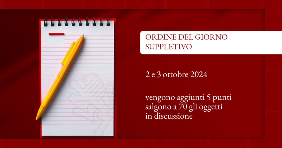 Consiglio Valle, cinque nuovi punti nel già corposo ordine del giorno