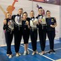 Da sn Viola Ottobon, Anna Montecchi, Maria Paola Rigo, Sveva Ottobon, Nicoletta Moro e Anna Gusulfino