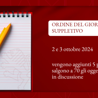 Consiglio Valle, cinque nuovi punti nel già corposo ordine del giorno