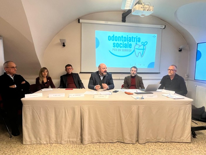 Un momento della conferenza stampa di presentazione dell'iniziativa