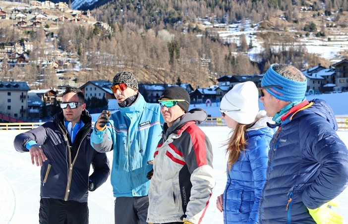 Sci di fondo; CdM, controllo neve positivo a Cogne