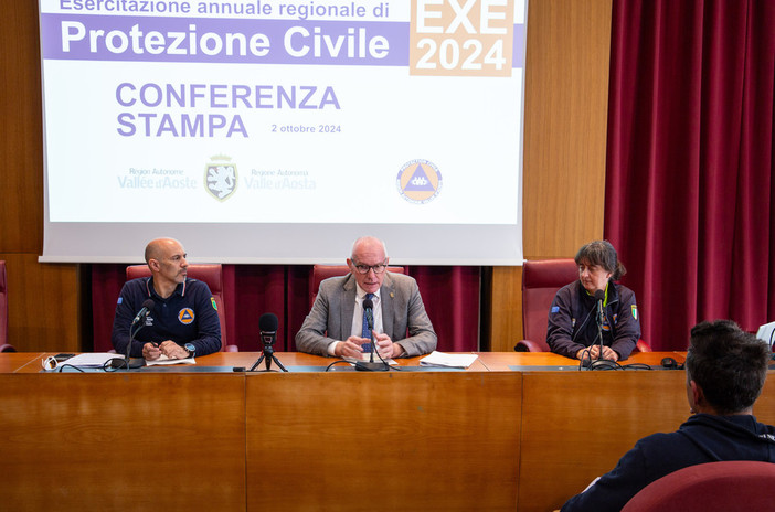 Al via l'esercitazione annuale regionale di Protezione civile