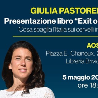 Giulia Pastorella (Azione) presenta ad Aosta 'Exit Only' ovvero come fermare i cervelli in fuga