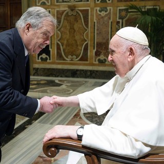 Delegazione di Fondazione Comunitaria ricevuta da Papa Francesco