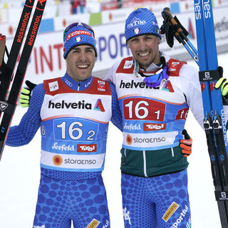 Sci nordico: CdM, De Fabiani e Pellegrino secondi nella Team Sprint di Lahti